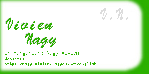 vivien nagy business card